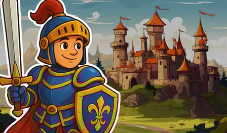Connect Castles - Knights Fortress