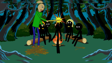 Baldi in the forest - Screenshot 3