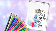 Cute Animals Coloring Book