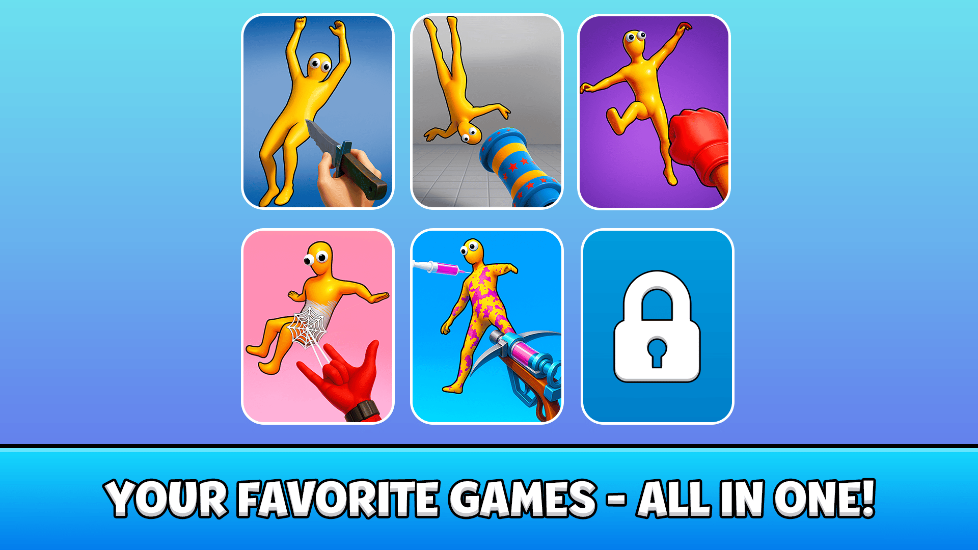 Fun Ragdoll Challenge! Mini Games Collection! cover