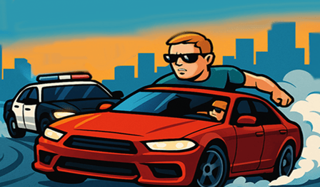 GTA RP memi mondo aperto, deriva, combattere i poliziotti