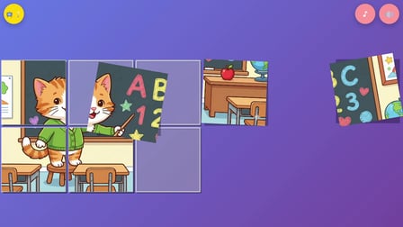 Purr-fect Puzzles: Kitten Jobs - Screenshot 5