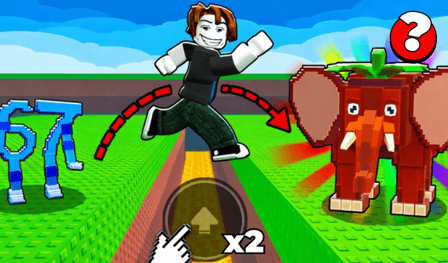 Troll Tower with Double Jump | Obby