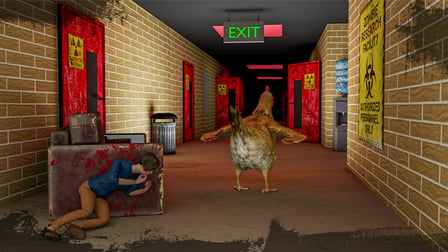 Scary Chicken Feet Escape Game