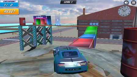 Downtown Parkour Drive - Screenshot 1