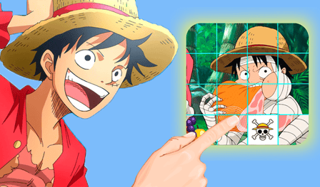One Piece: slide puzzle