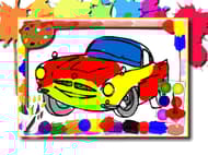 Racing Cars Coloring Book