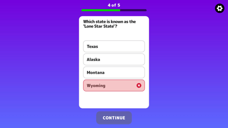 Name The States Quiz - Screenshot 4