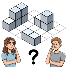 Try To Count The Boxes Brain Training