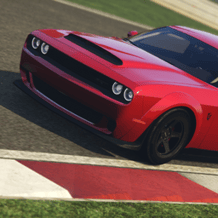 Hustle in a Wildcat Dodge Challenger