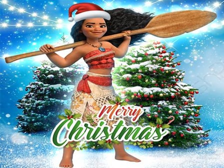 Moana Christmas Sweater Dress Up 