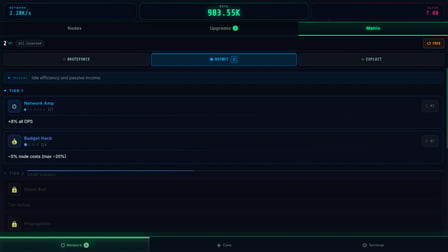 Signal Empire: cyberpunk clicker - Screenshot 6