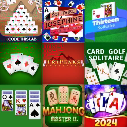 Pyramid Solitaire Games