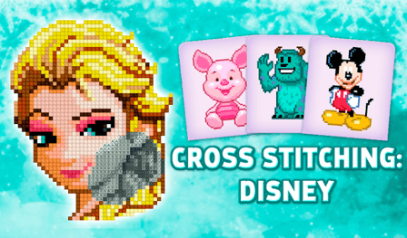 Cross Stitching: Disney