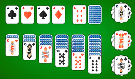 Klondike Solitaire 4 Suits