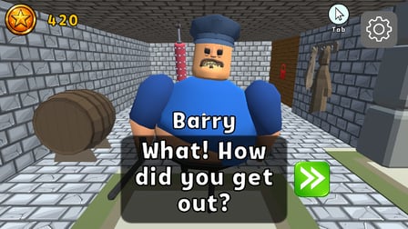 Obby - Escape Barry's jail parkour - Screenshot 2