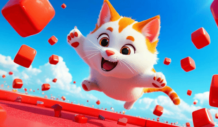 Zıplayan Kediler: Eğlenceli Trambolinler 3D