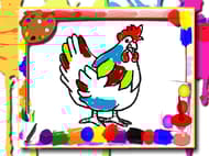 Chicken Coloring Book
