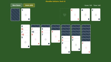 Klondike Solitaire: Deck 52 - Screenshot 2