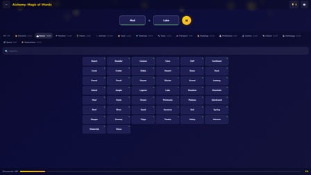 Alchemy: Magic of Words - Screenshot 1