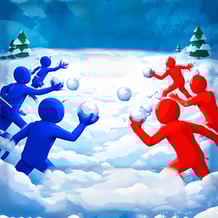 Snowballs: Blue vs Red
