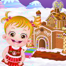 Baby Hazel Gingerbread House