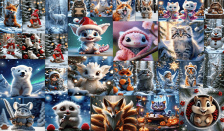 Puzzles: Fairytale animals