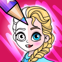Just draw. ASMR Priness coloring pages