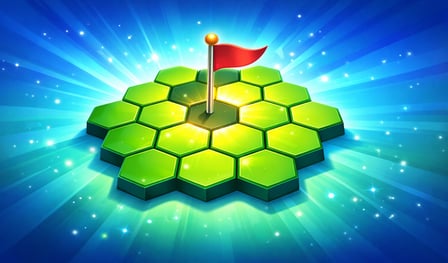 Hexagonal Minesweeper - Logic Puzzle