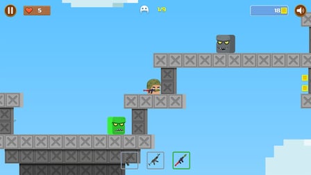 Cube Fighting Evil Monsters - Screenshot 3