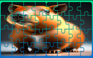 Guinea Pig Jigsaw Block Puzzle