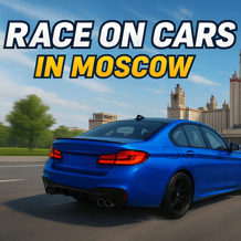 Race On Cars in Moscow