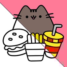 Pushin the Cat - Coloring Pages