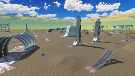 Car Jump Crash Simulator 3D - Screenshot 2