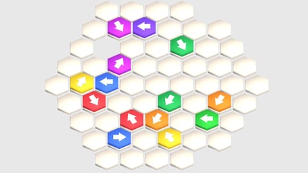 Hexa: hexagon puzzle - Screenshot 1