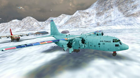 Airplane Flight 3D Simulator