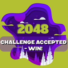2048: challenge accepted - win!