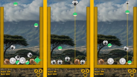 Merge: Animals in Africa - Screenshot 1