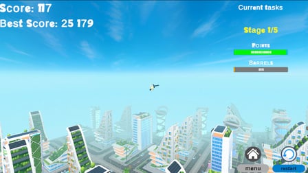 Flying Poor Guy - Screenshot 3