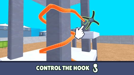 Demolition Car - Rope and Hook - Screenshot 1