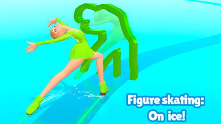 Figure skating: On ice!