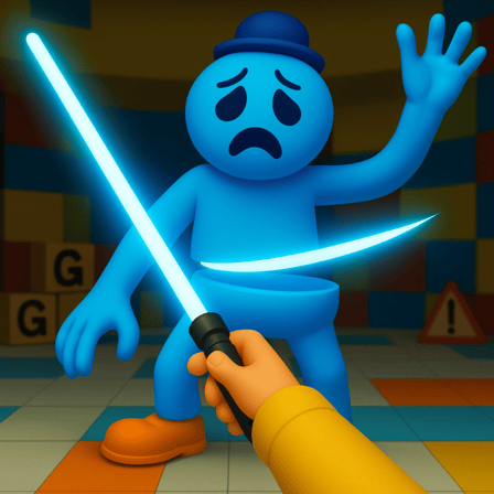 Poppy 4! Cut Monsters with Sword in Arena!