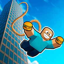 Obby: Eat and Bungee Jump!