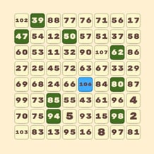 Numbers in ascending order : Tiles