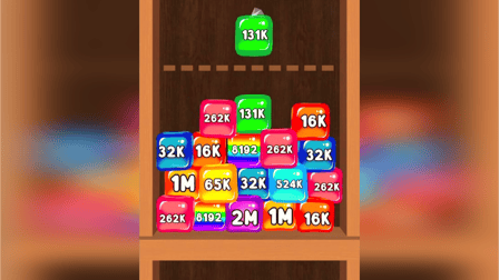 JellyCubes 2048 - Screenshot 3