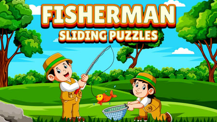 Fisherman Sliding Puzzles