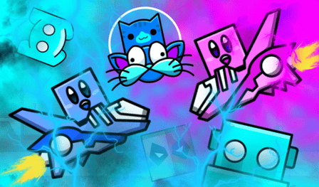 Geometry Dash - NeonDash Sandbox!