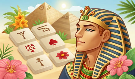 Mahjong Tiles Pharaoh