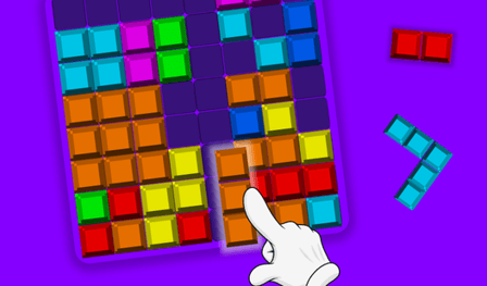 BlockBoom: Pezzi in righe