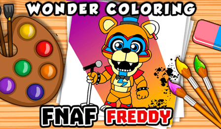 Wonder Coloring. FNAF Freddy